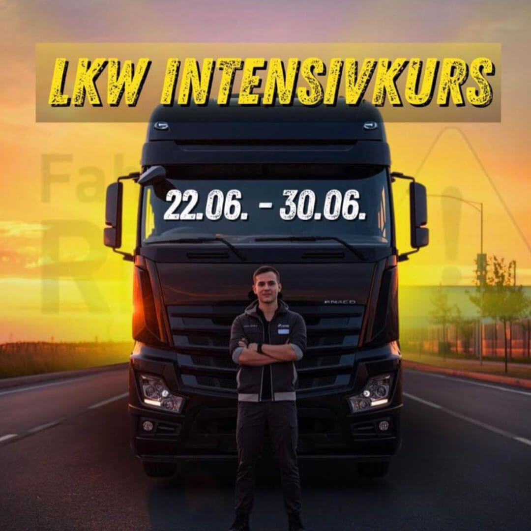 LKW Intensivekurs vom 22.06. bis 30.06.2026